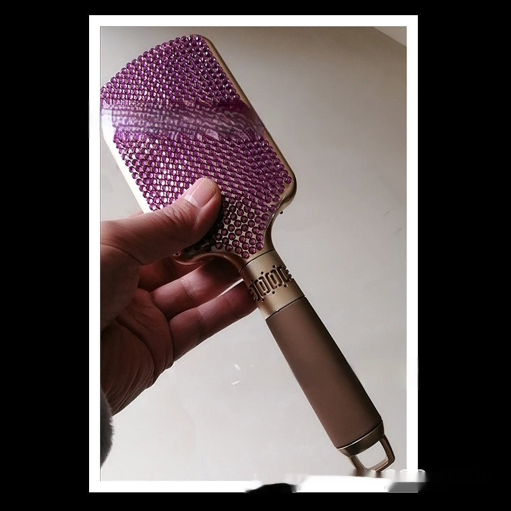 Airbag Massage Comb Air Cushion Comb Stick-on Crystals Hairdressing Supplies