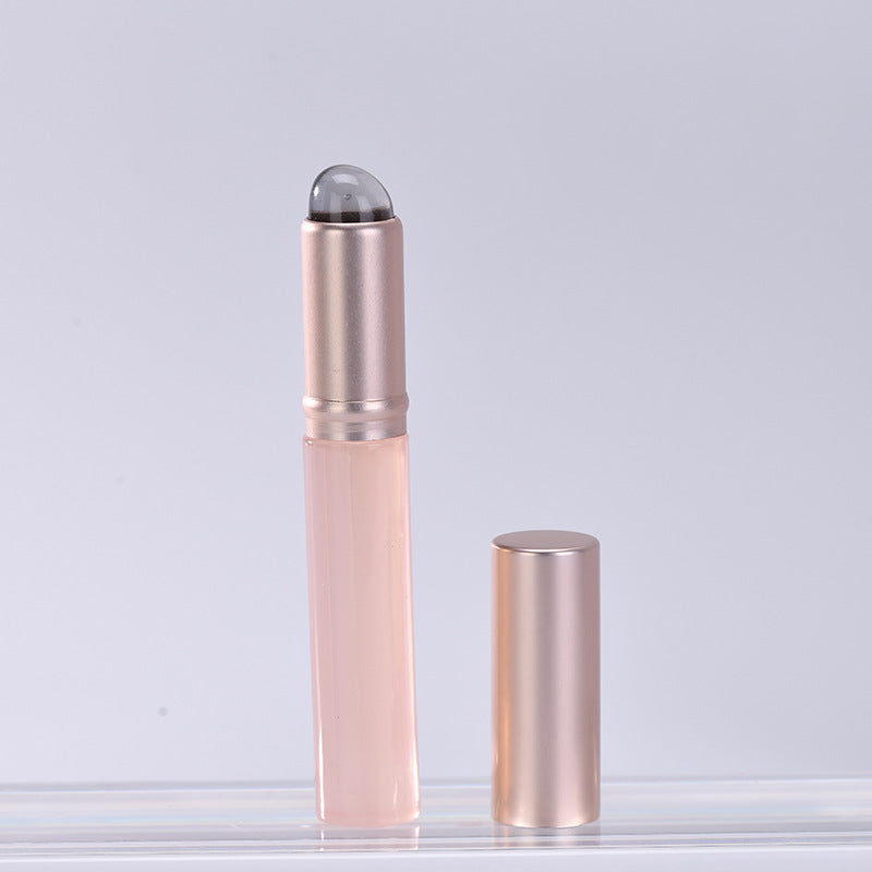 Silicone Lip Brush Lipstick Round Head Portable Blooming