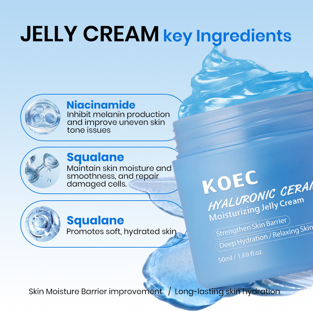 Hyaluronic Acid Moisturizing Blue Jelly Cream 50g