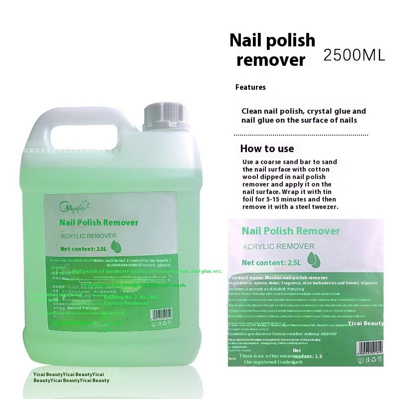 Meidiss Nail Art Press Bottle Nail Remover Cleaning Solution