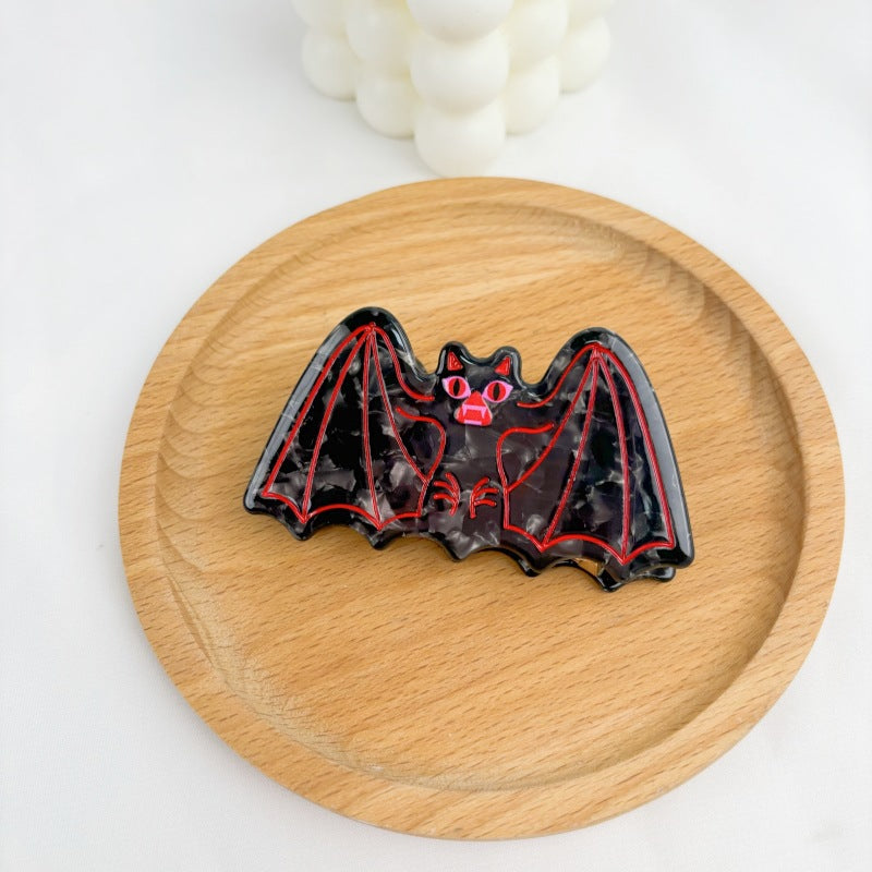 Halloween Shark Vinegar Bat Hair Clip
