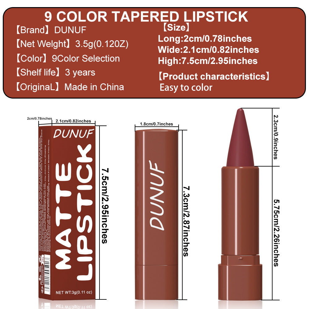 Waterproof And Durable Gradient Lip Liner Matte Finish Lipstick