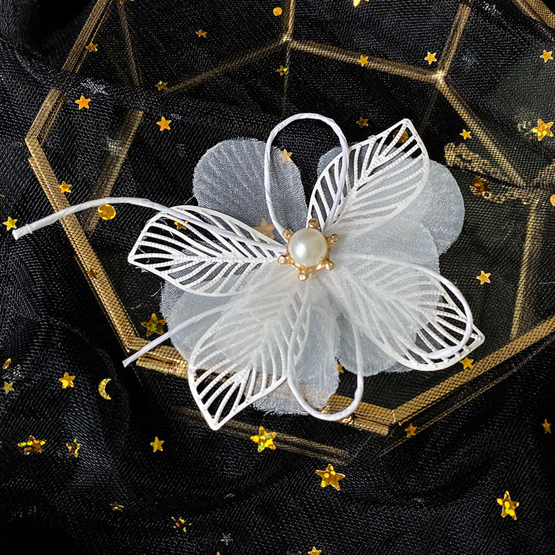 Bride Pin Silk Flower Flower Hair Accessories