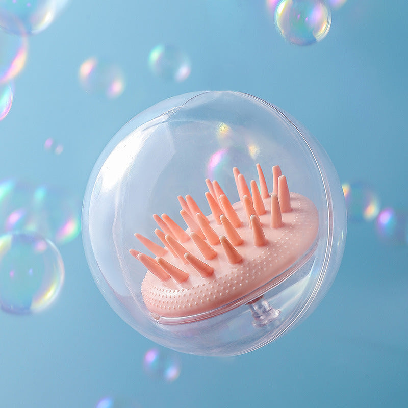 Wet And Dry Do Not Hurt Hair Silicone Shampoo Brush