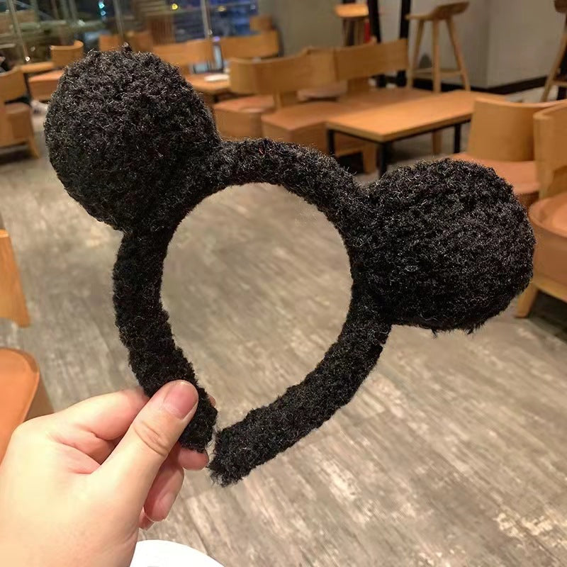 Cute Plush Bear Ears Three-dimensional Headband