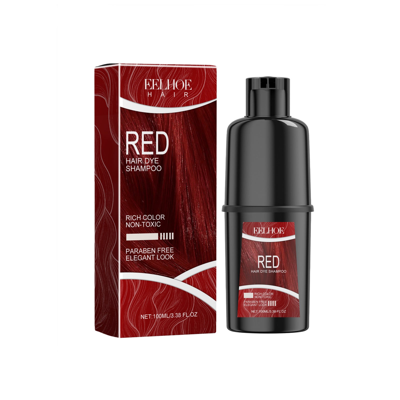 Herbal Plant Extract Nourishing Long-lasting Color Rendering Soft Shampoo