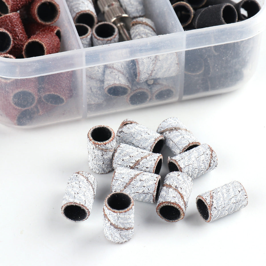 Nail Polishing Circle Nail Tools White