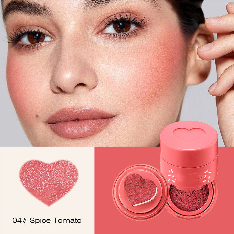 Donut Blusher Love Air Cushion Liquid Blush Natural Nude Makeup