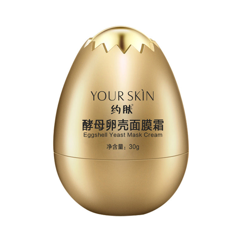 Moisturizing Cream Yeast Egg Shell Mask