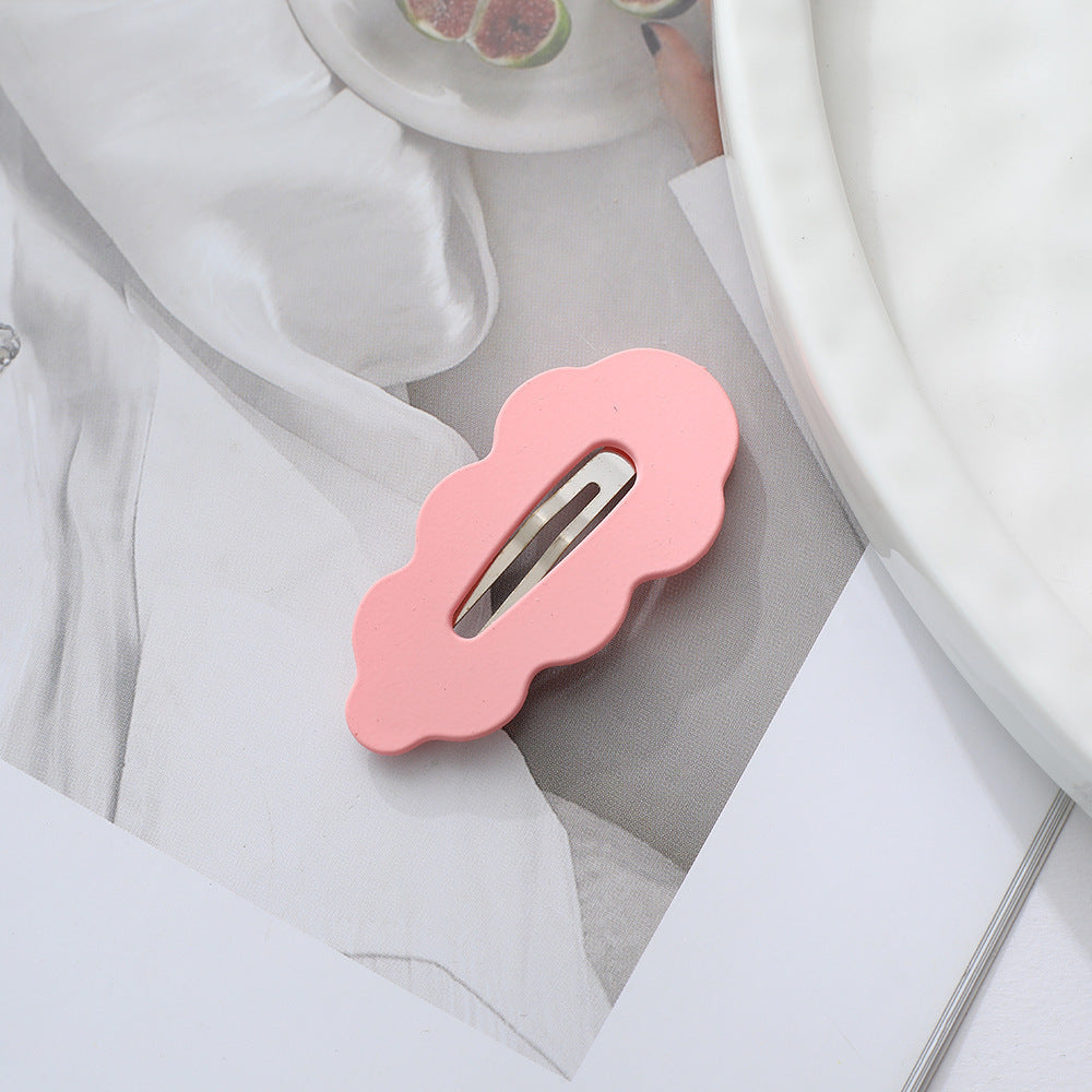 2pcs Candy Colored Snap Hair Clips For Little Girl Non Slip Barrettes Hair Accessories For Baby Girl Teens Toddler Kids 10 Colors