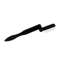 Straight Handle Foldable Stainless Steel Needle Brow Groomer Lash Comb Beauty Makeup Tools
