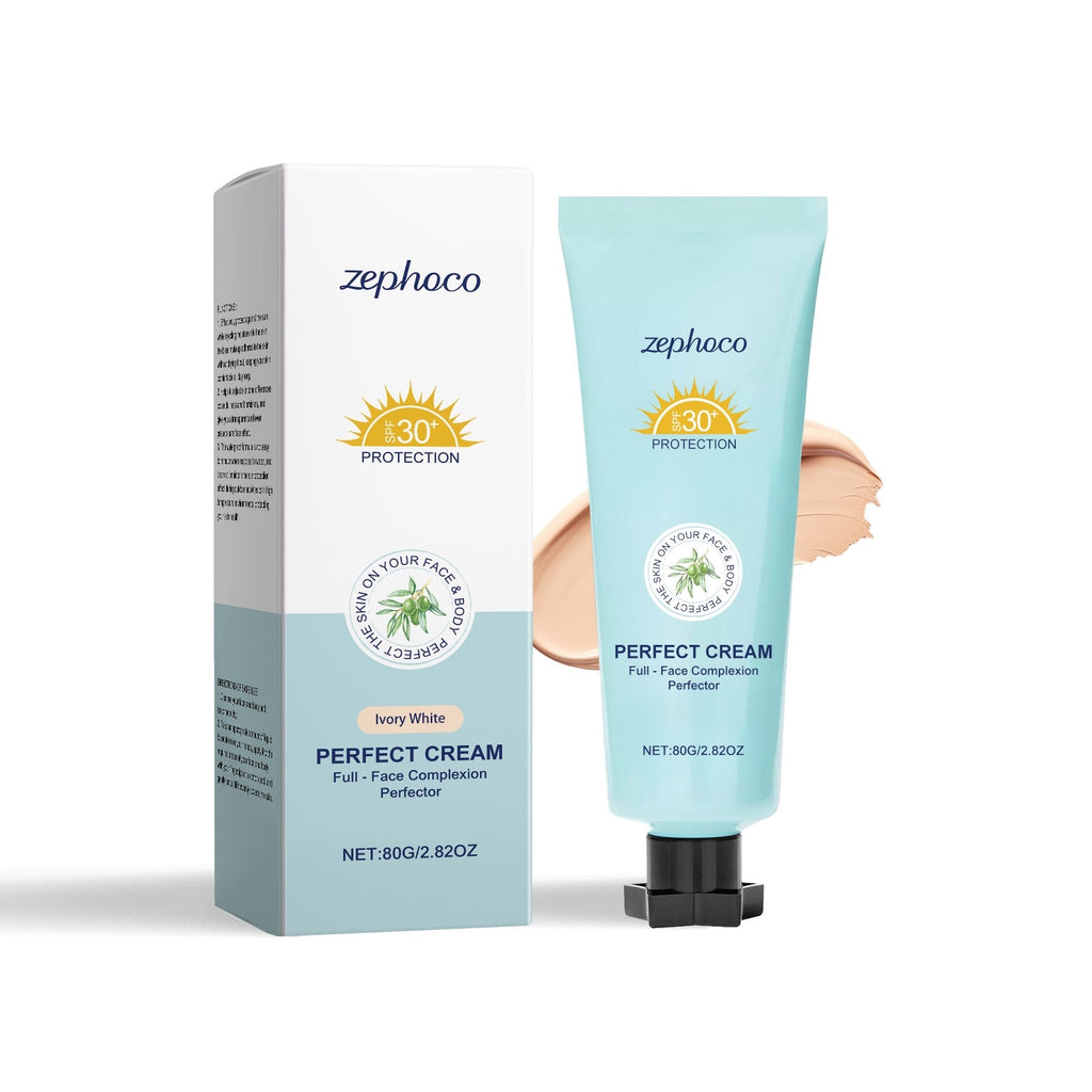 Curdling Sunscreen Moisturizing Liquid Foundation