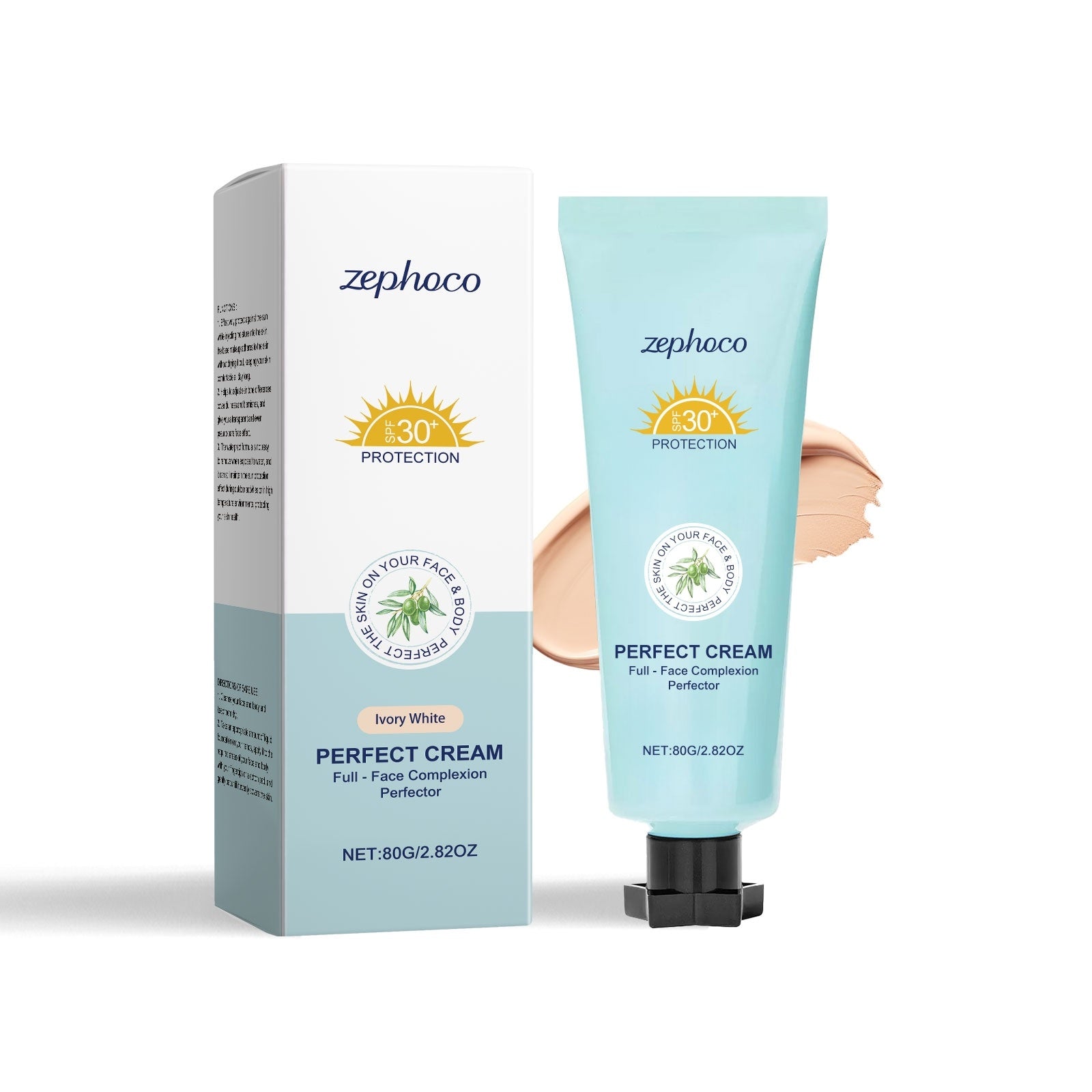 Curdling Sunscreen Moisturizing Liquid Foundation