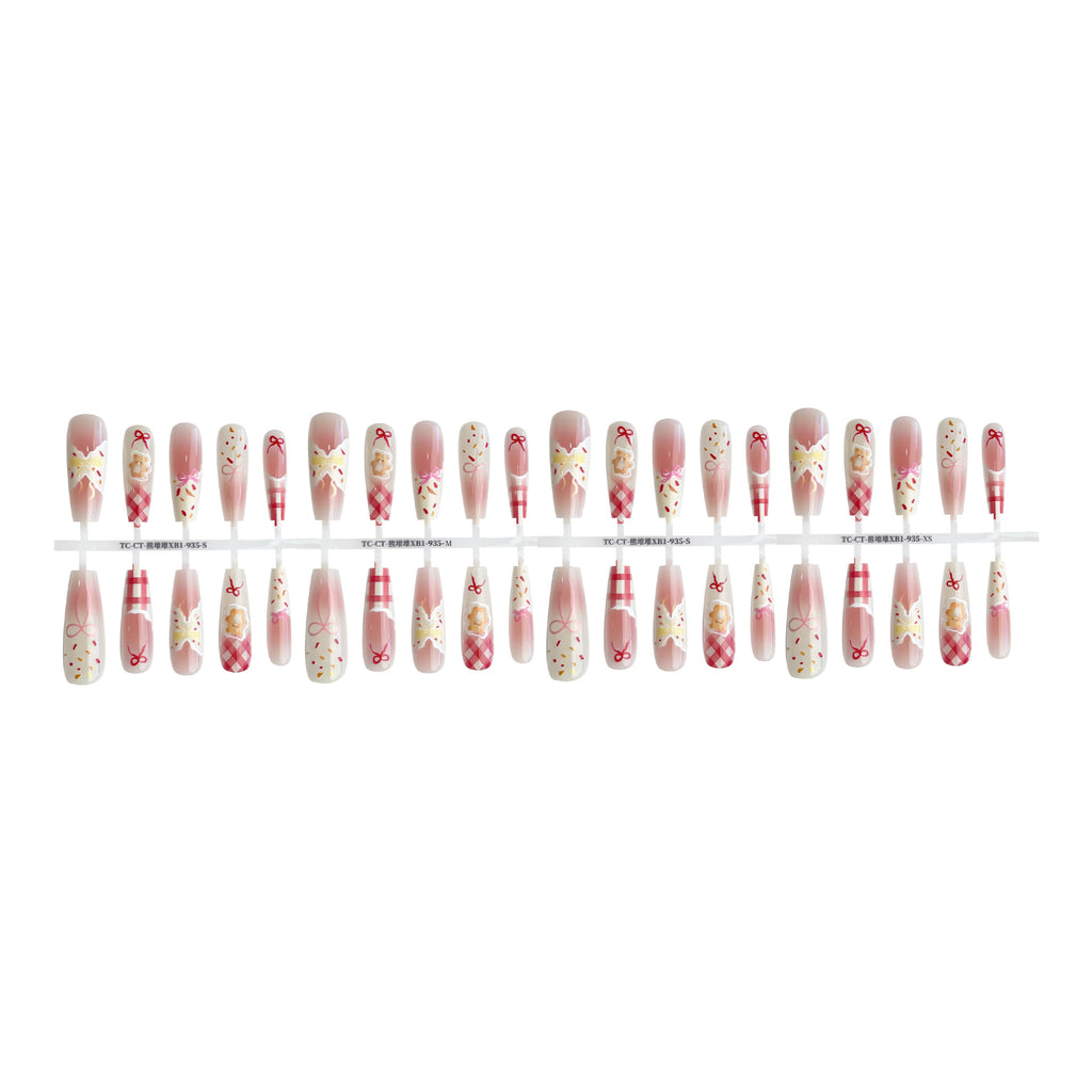 French Butterfly Bear Antique Style XINGX Wear Nail Tip