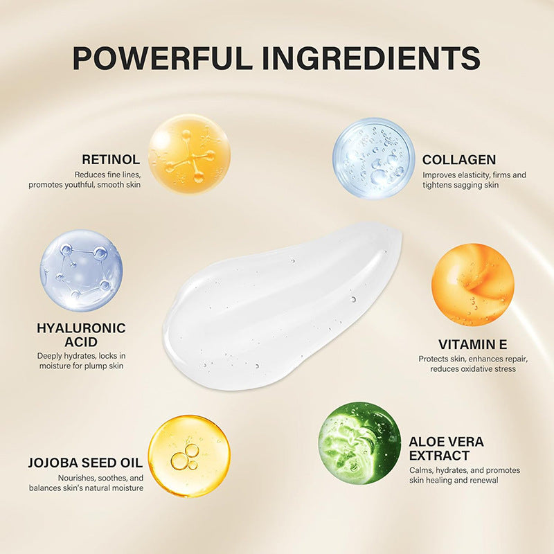 Hyaluronic Acid Collagen Female Face Moisturizing Cream