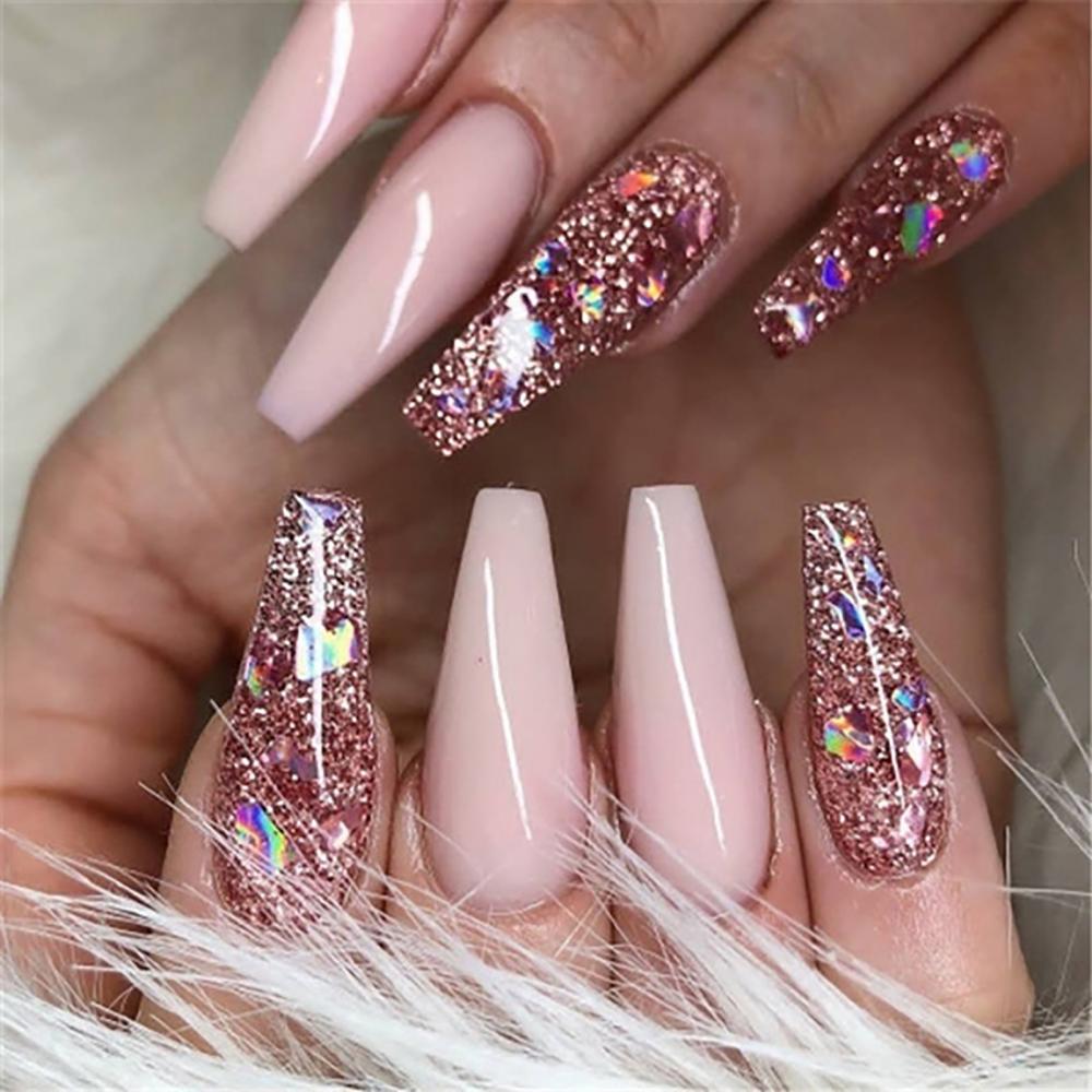 Sequins Diamond Nail Art UV Nail Polish Glue