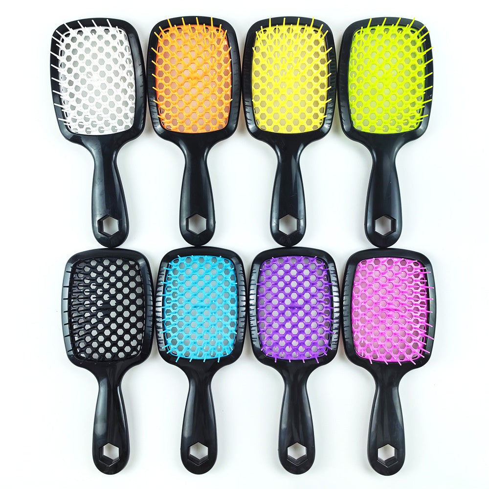 Hexagonal Wire Net Comb Honeycomb Hollow Hairdressing Comb