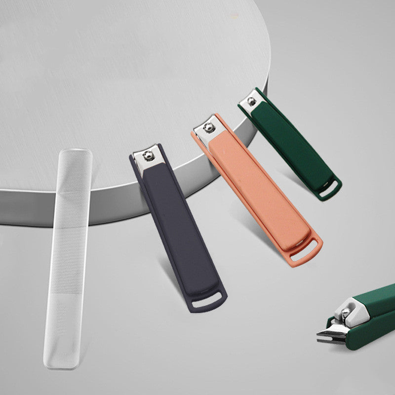 Beveled Nail Clippers Glass Sharpening Nail