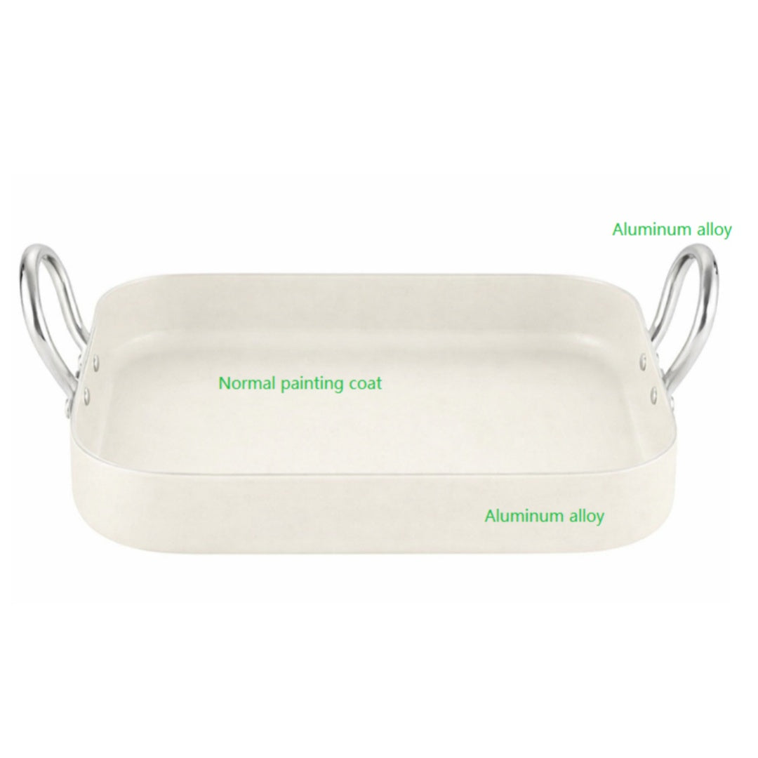 Cream Griddle Pan