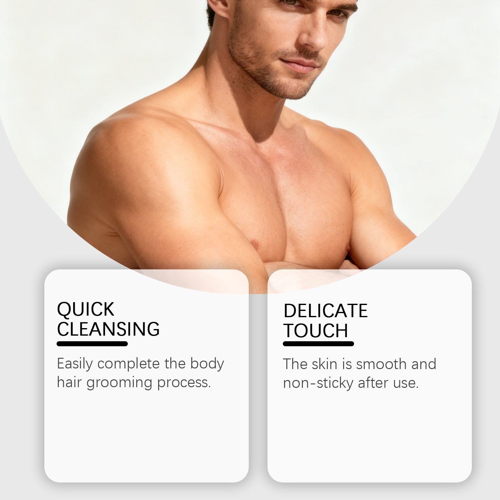 Men's Body Hair Removal Cream