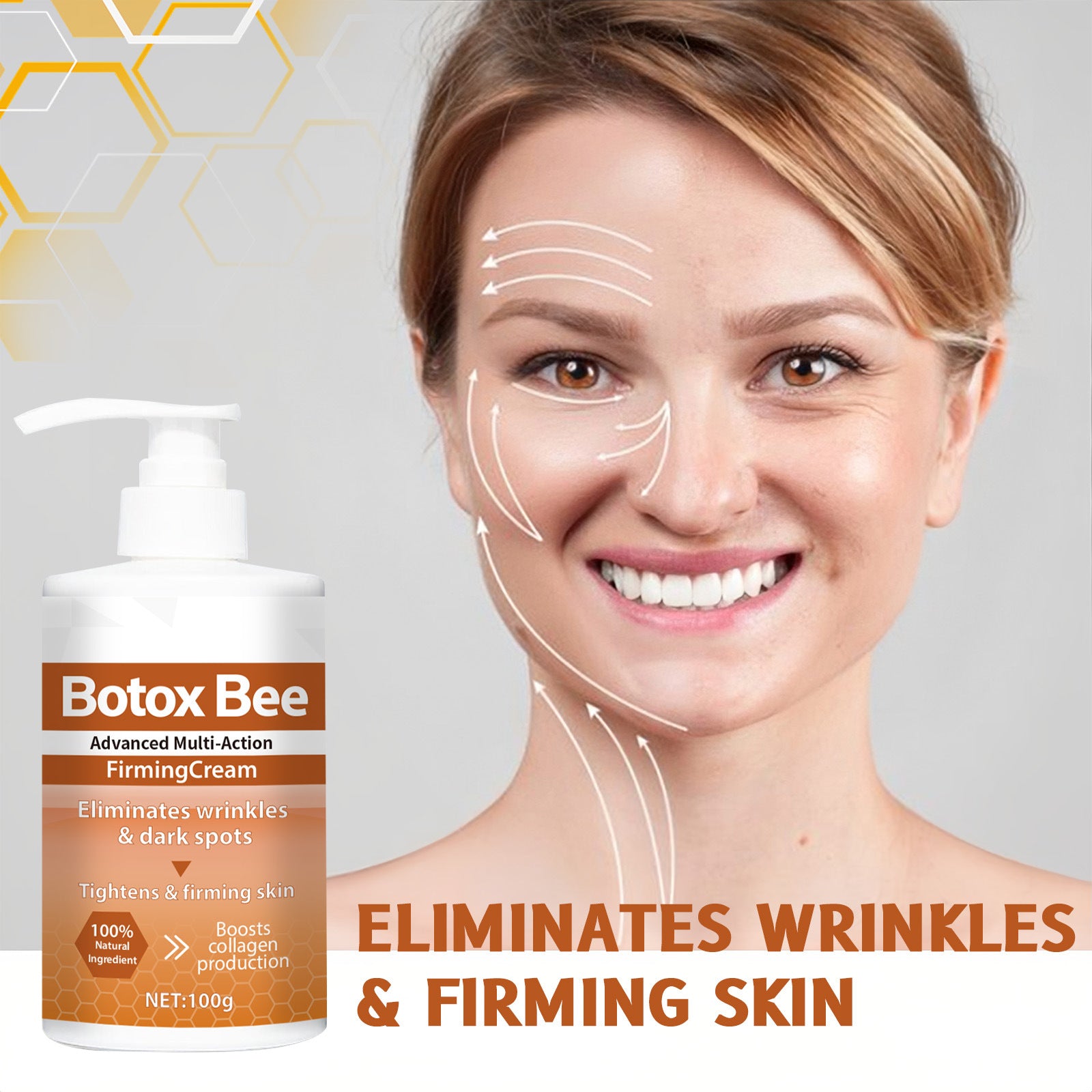 Skin Neck Cream Brightening Skin Color Lock