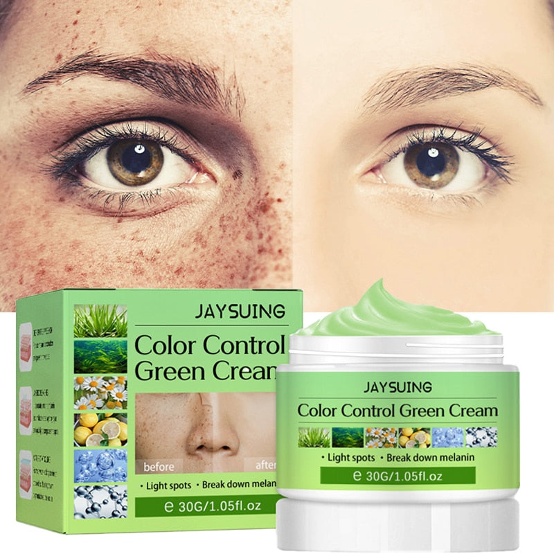 Lighten Spots Green Cream Freckles Decompose Pigments