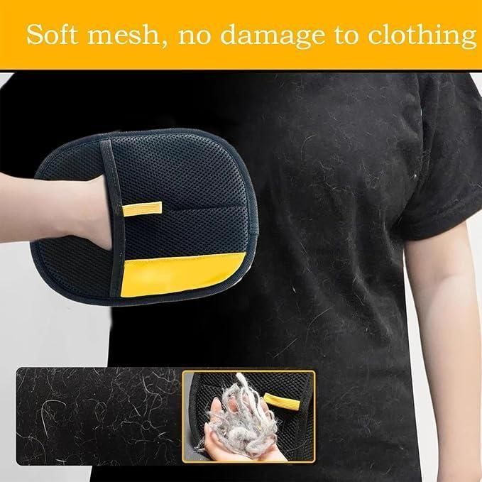 Pet Hair Removal Gloves ( Pack Of 2)