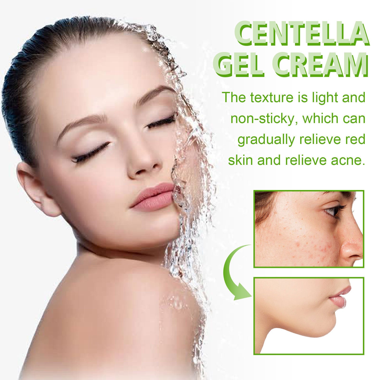 Facial Gel Cream Fade Spot Fine Lines