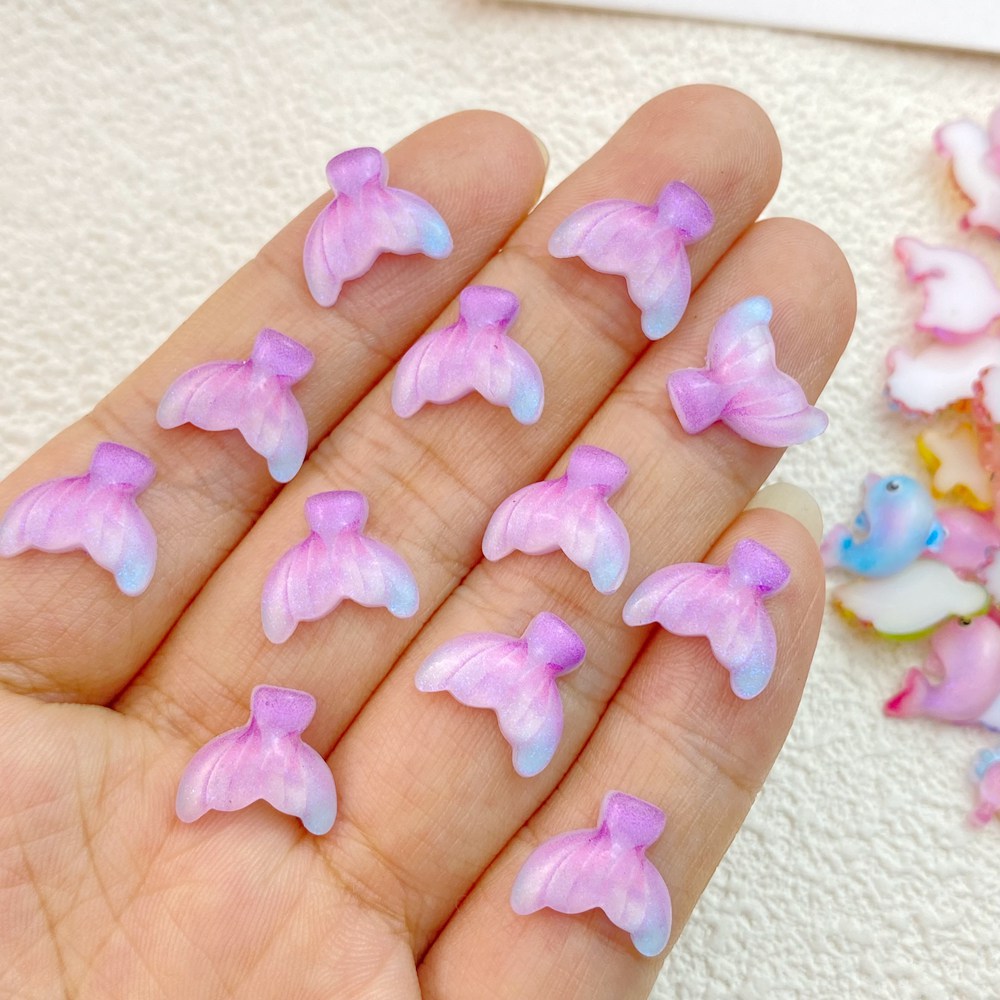 Cute Starfish And Seashell Nail Art Accessories Featuring Adorable Marine Life