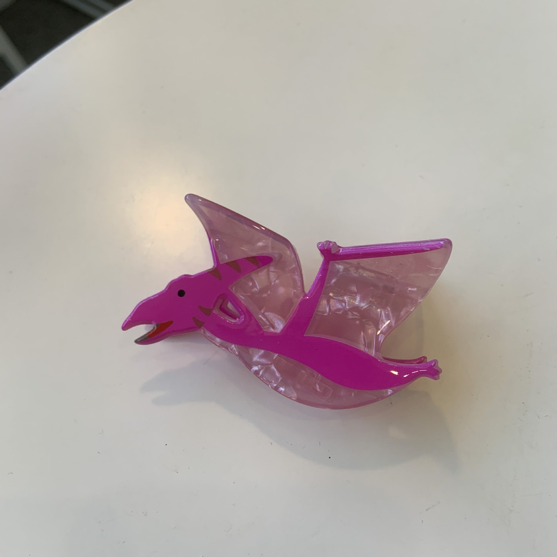 Dinosaur Acrylic Jaw Clip Cute Hairpin