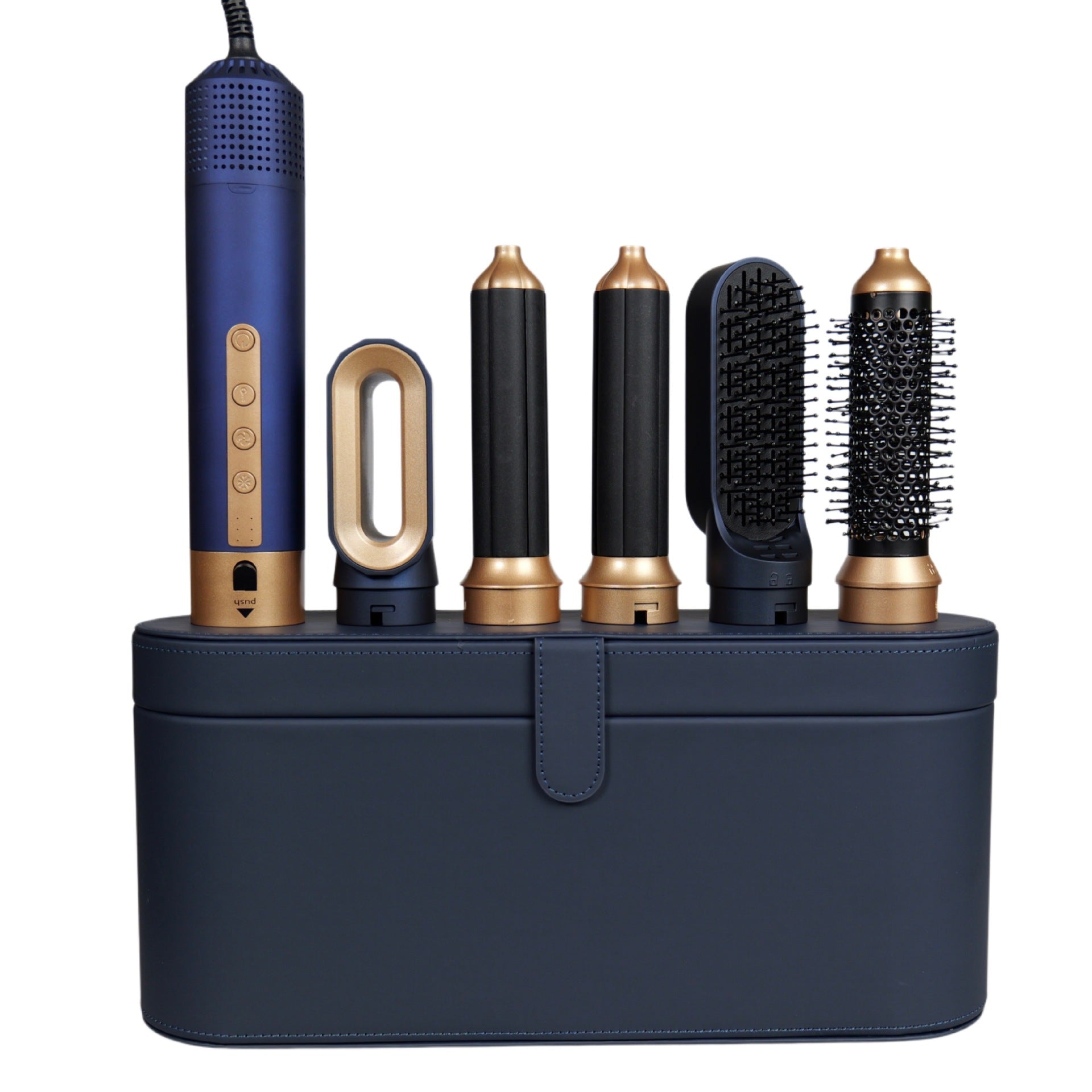 High-speed Five-in-one Hair Curler Hot Air Comb Multi-function Hair Dryer