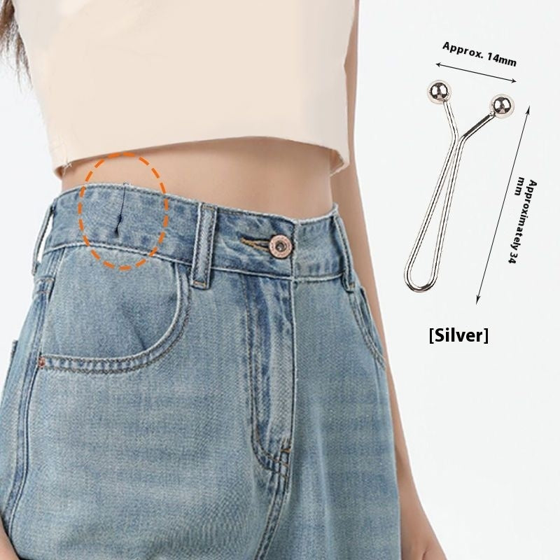 Scarf Clip Silk Scarf Clip T-shirt Corner Trimming Pants Waist Trimming Trousers Cuff Tightening Fixing Clip