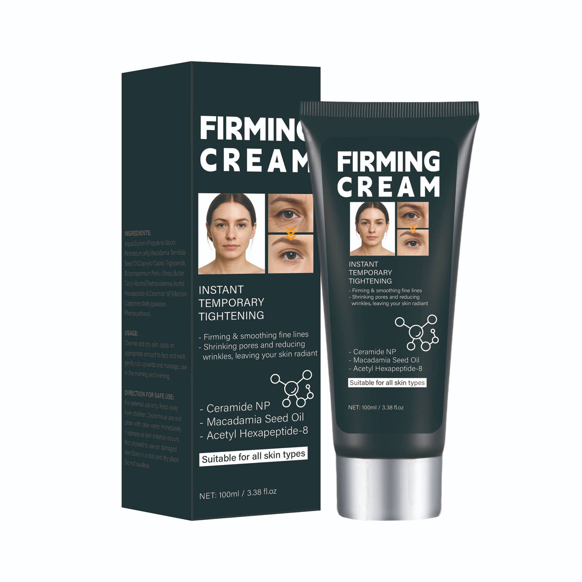 Neutral Packaging Compact Face Cream