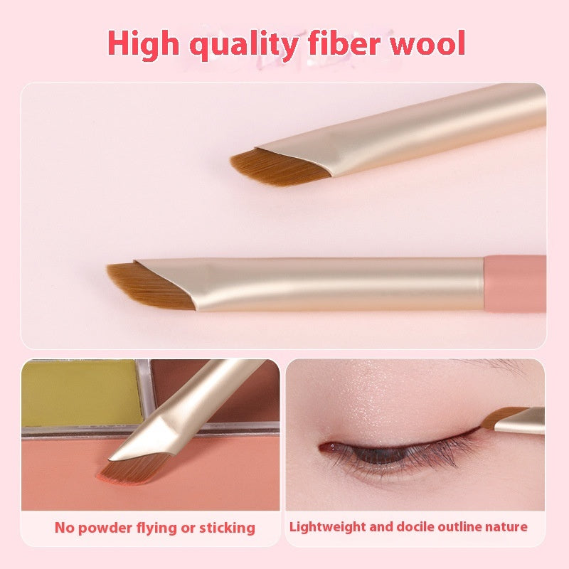 Grababi Sickle Eyeliner Brush Soft Hair Eye Blooming Blush Concealer