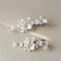 Small And Delicate Ceramic Flower Hairpin
