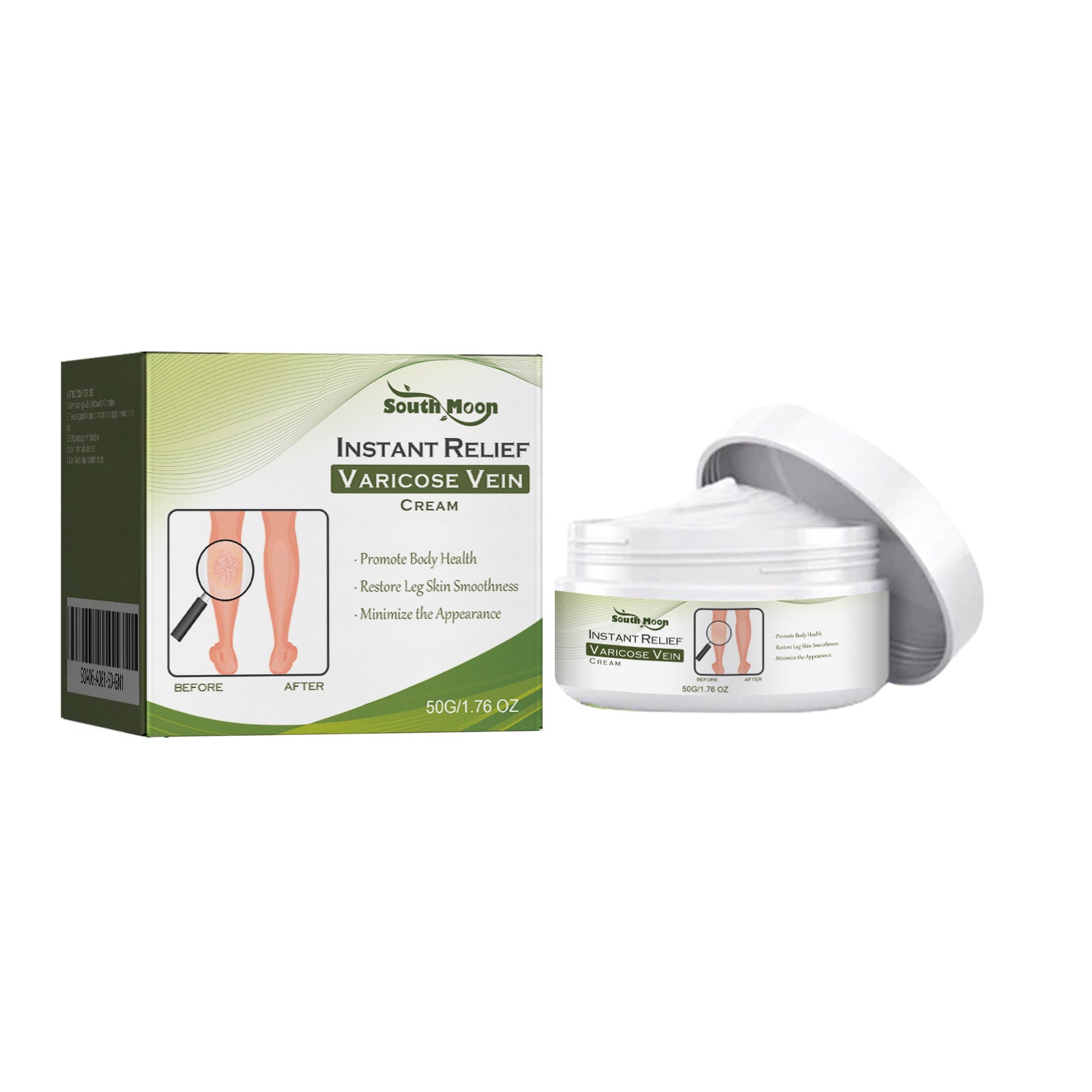 Leg Curved Earthworm Leg Massage Neck Cream