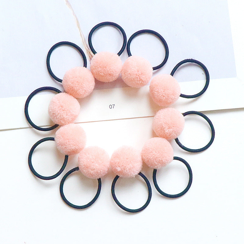 Children's Colored Hairball Headband