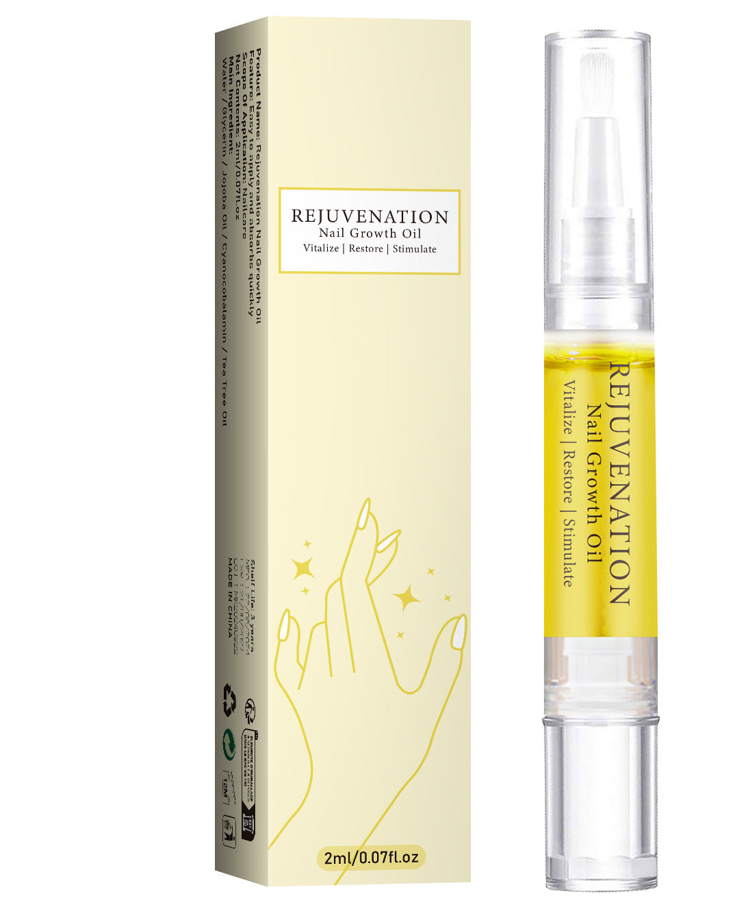 Moisturizing Nail Grawth oil Edge Polish Anti-agnail Nail Repair Pen