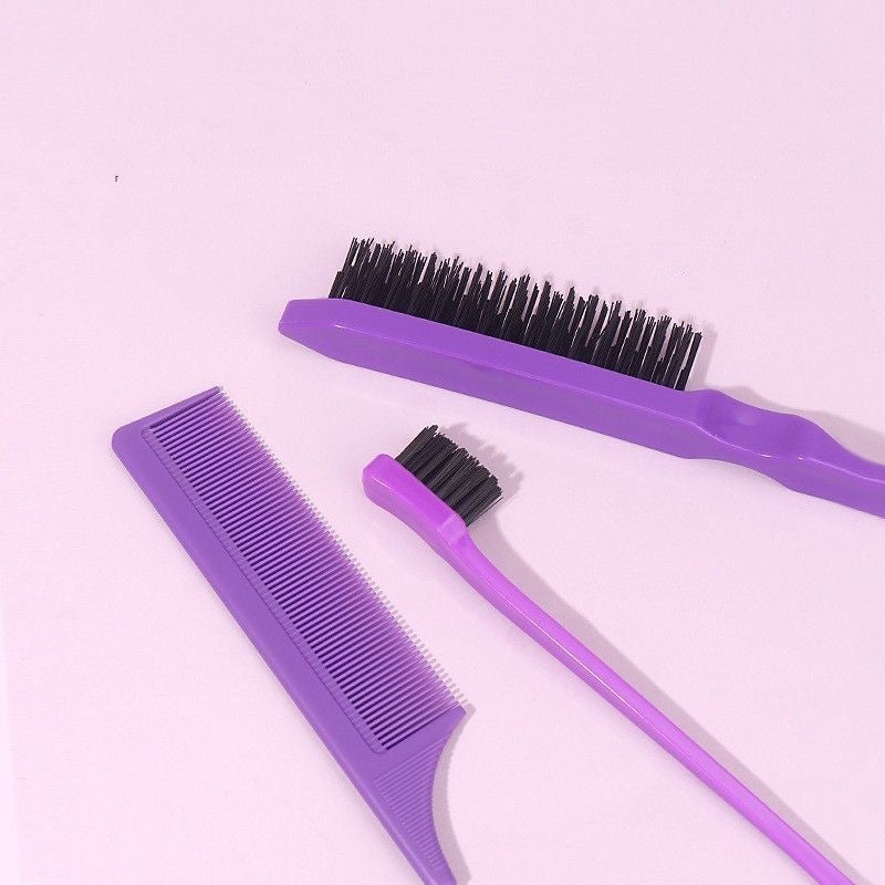 Hairdressing Comb Set Three Rows
