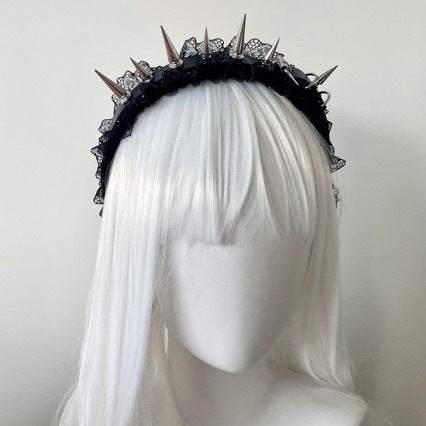 Subculture Studded Headband For Women