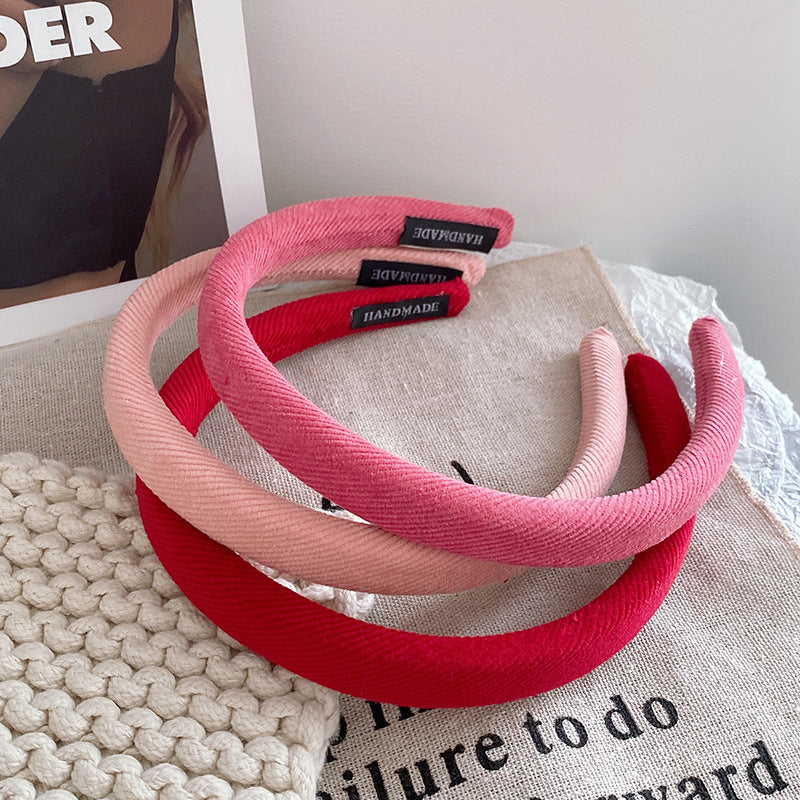 Western Style Slim Hair Hoop Fashionable Hairpin For Going Out