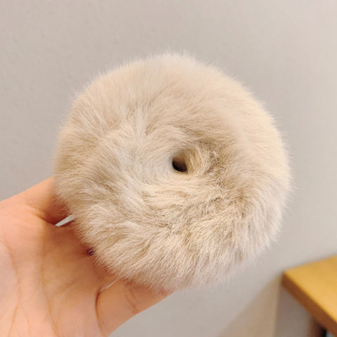 Cute Plush Pops Hair Ring Bracelet