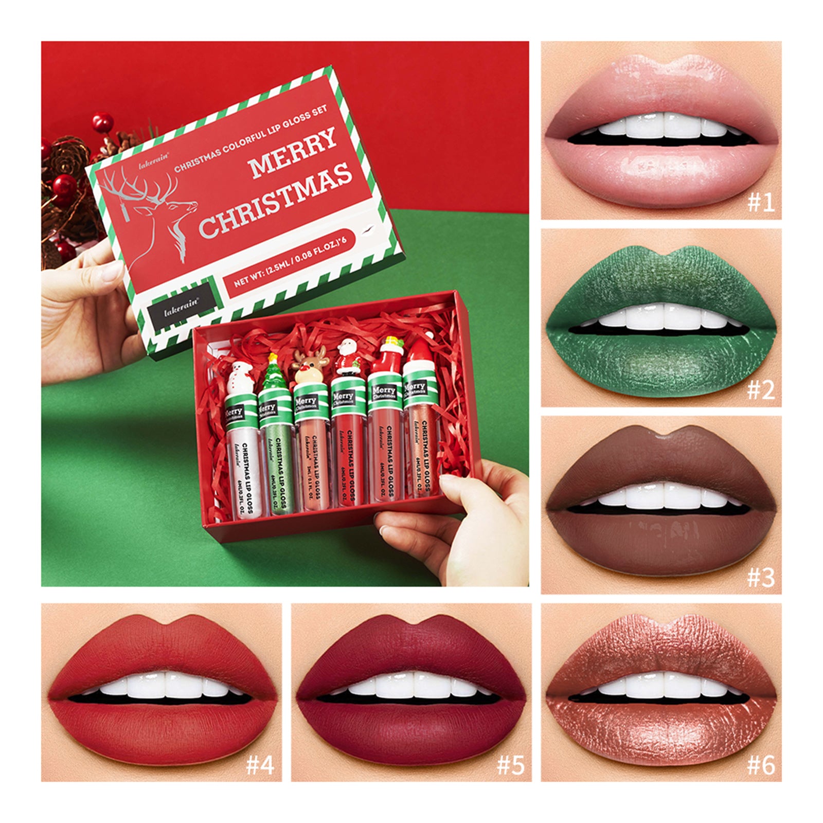 Liquid Mouth Red Lip Gloss Set