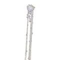 Irregular Flower Tassel Hairpin Simple Hair Accessories