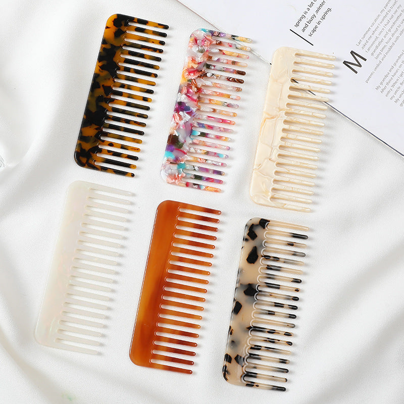 Anti-static Marbling Color Comb
