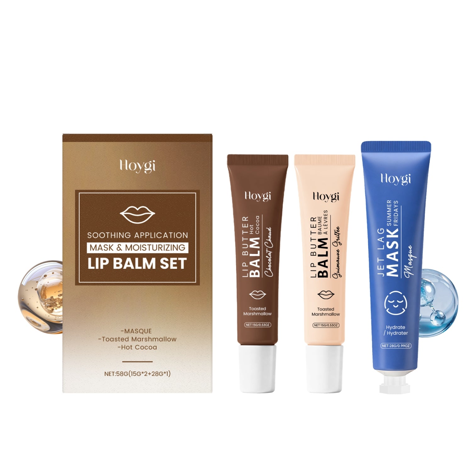 Soothing Mask And Moisturizing Lipstick Set