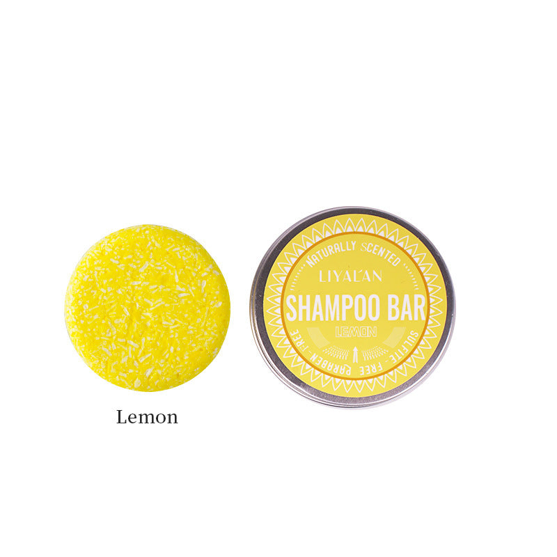 LiyaL'an Round Green Tea Soap Shampoo