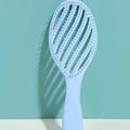 Candy-colored Lightweight Material Round Head Massage Smooth Hair Comb