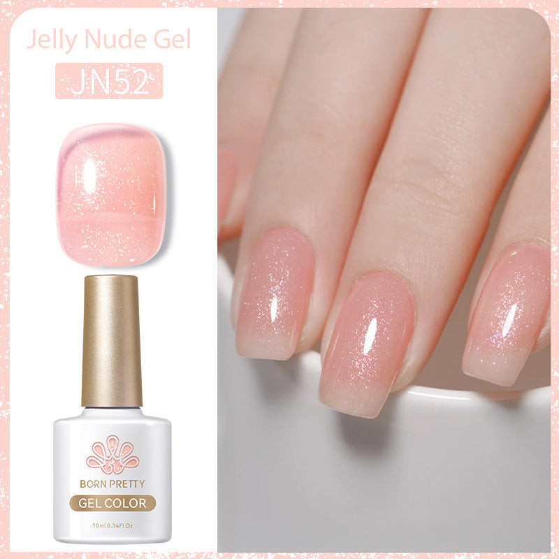 Born Pretty Nail Polish Transparent Color UV Polish Jelly Phototherapy Plastic