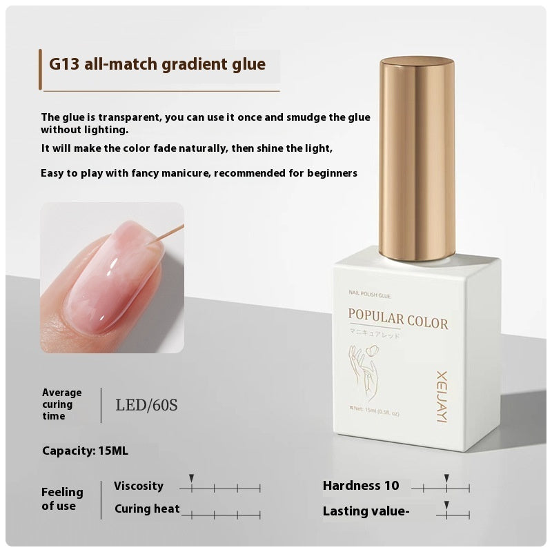 XEIJAYI UV Polish 15ml Bottom Rubber Seal Layer Polish Gel
